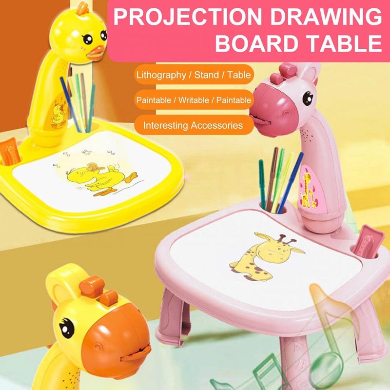 klarako Drawing Projector for KidsChildren Projection Drawing Board, Trace and Draw Projector Toy, Improve Creativity Imagination, Christmas Learning Games for Kids Ages (H) - Image 4