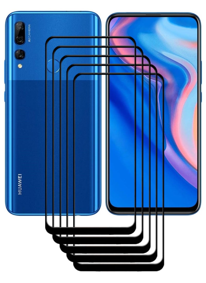 ACLIX 5 Pieces Antistatic ESD Dustproof Premium Quality High Definition Tempered Glass Screen Protector Designed For Huawei Y9 Prime (2019) - Image 1