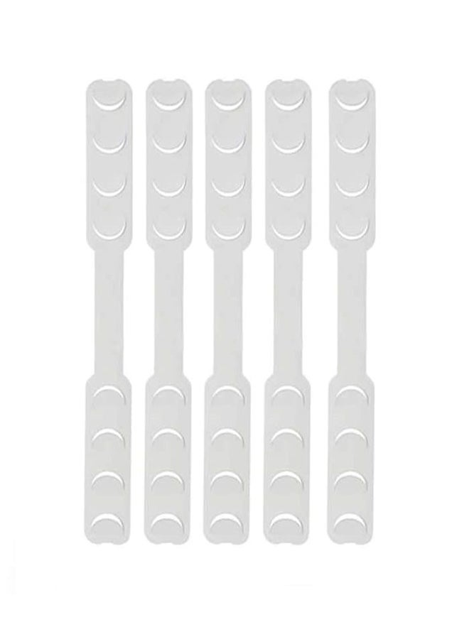 مجموعة شرائط بلاستيكية قابلة للتعديل لتوسيع القناع مكونة من 5 قطع - Image 1