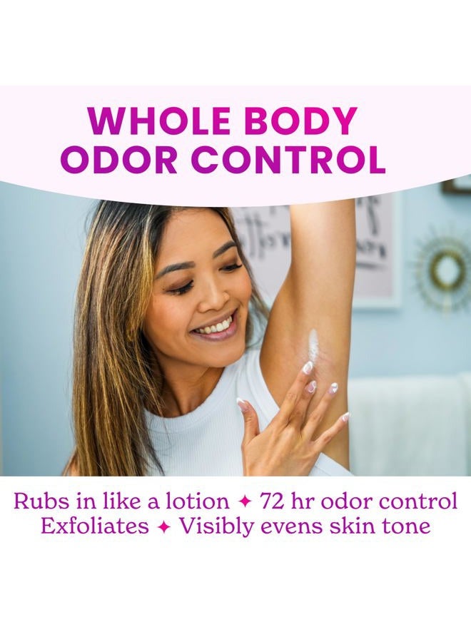 Lume Whole Body Deodorant - Invisible Cream Tube Mini and Solid Stick Bundle - 72 Hour Odor Control - Aluminum & Baking Soda Free, Skin Loving (Toasted Coconut) - Image 4