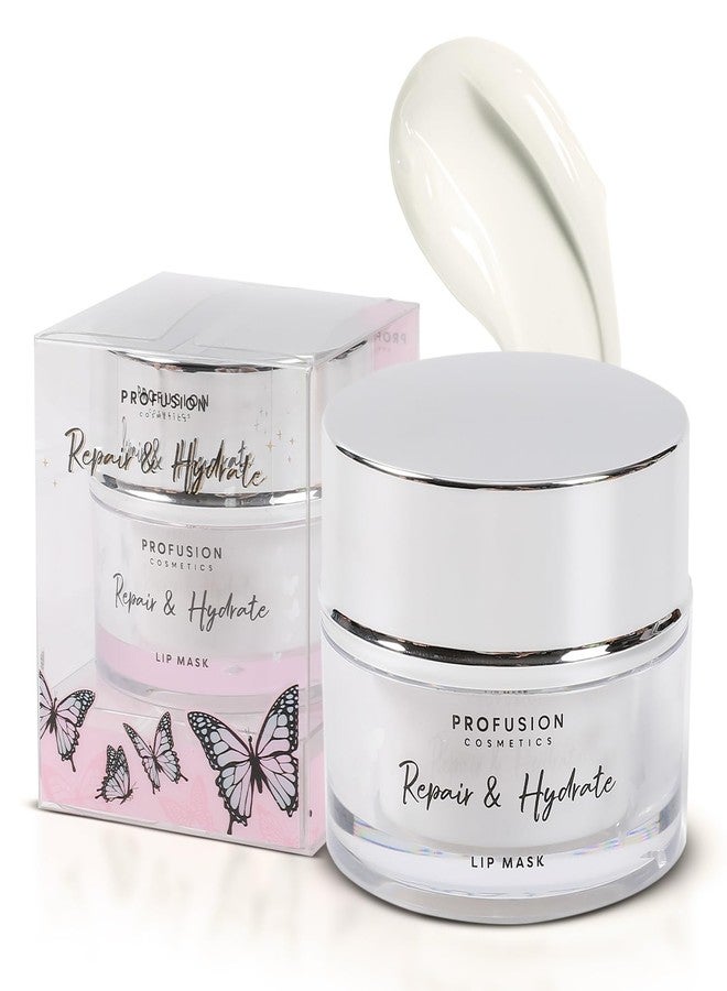 Profusion Cosmetics Repair and Hydrate Lip Mask - Moisturizing Treatment with Shea Butter & Vitamin E, Hydrating Care for Cracked Lips, Makeup & Skincare Essential - Image 1