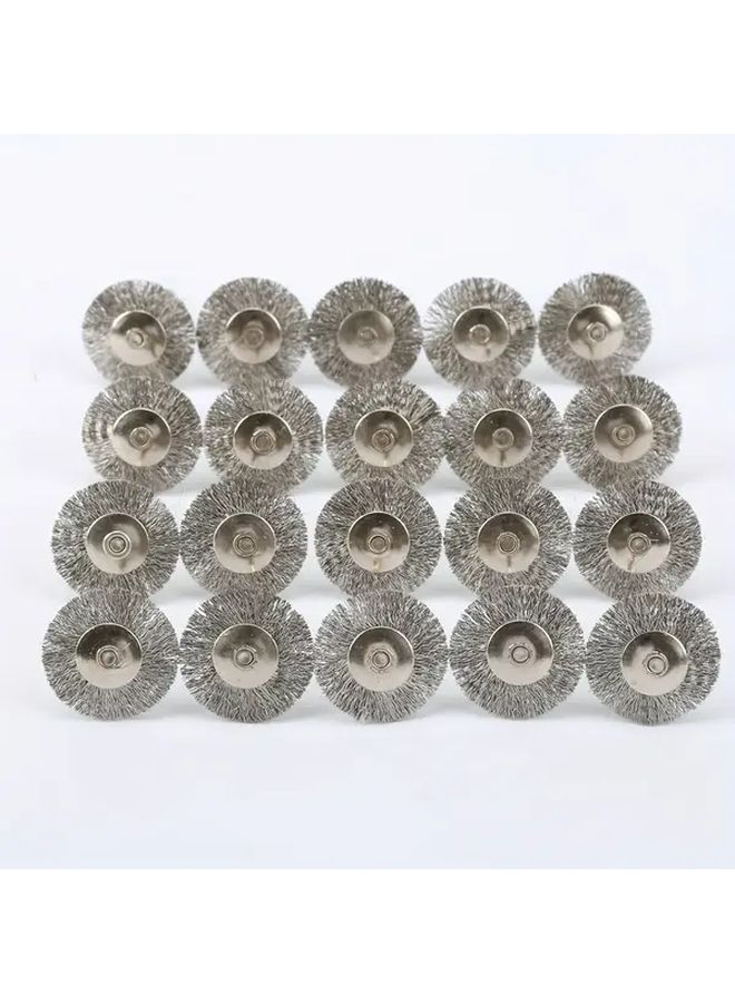 60pcs Set Rotating Tool Accessories Wire Brushes Including Wheel And Pen Brushes - Image 5