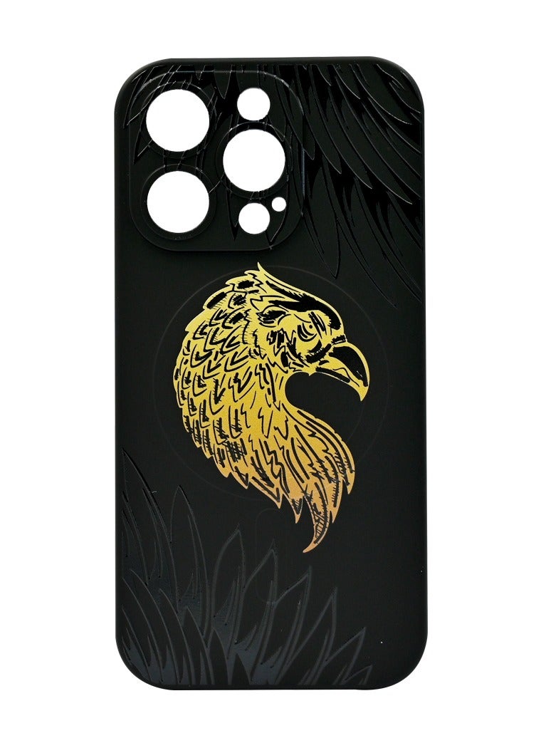 MOBILIUS SILICONE CASE WITH MICROFIBER AND MAGSAFC FOR APPLE IPHONE 14 PRO DUBAI:DESERT EAGLE