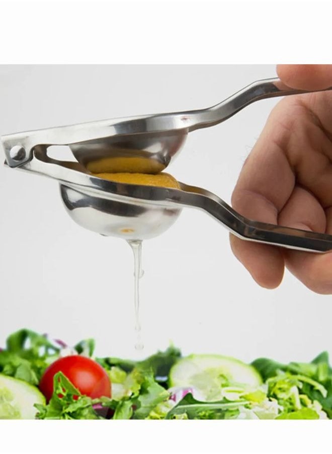 Lion - Lion Stainless Steel Lemon Squeezer,6X20 cm - Premium Quality, Rust-Resistant,Easy to Use, and Perfect for Juicing Lemons, Limes & Small Citrus Fruits, Durable & Effecient For Maximum Juice Extraction - Image 1