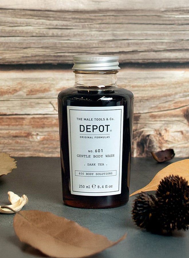 Depot Gentle Body Wash in Dark Tea - Refreshes & Soothes Skin, Leaves a Subtle, Earthy & Complex Scent (250 ml) - Image 2