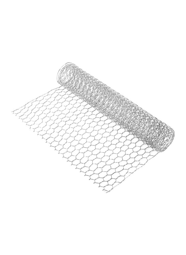 KNP KNP Hexagonal Wire Mesh Fence 12ft (4FT X 12FT) is a durable and versatile fencing solution ideal for gardens, farms, pet enclosures, and outdoor protection.  - Image 1
