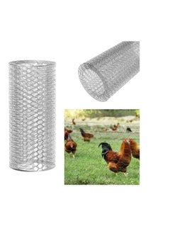 KNP KNP Hexagonal Wire Mesh Fence 12ft (4FT X 12FT) is a durable and versatile fencing solution ideal for gardens, farms, pet enclosures, and outdoor protection.  - Image 3