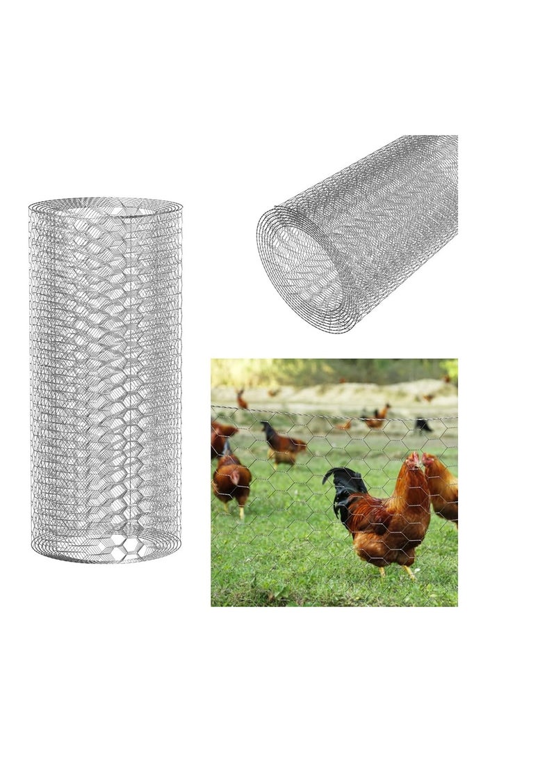 KNP KNP Hexagonal Wire Mesh Fence 12ft (4FT X 12FT) is a durable and versatile fencing solution ideal for gardens, farms, pet enclosures, and outdoor protection.  - Image 3