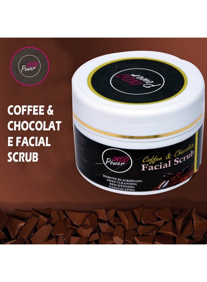 INDOPOWER INDO POWER Aii32- COFFEE & CHOCOLATE FACIAL SCRUB 100g. - Image 1