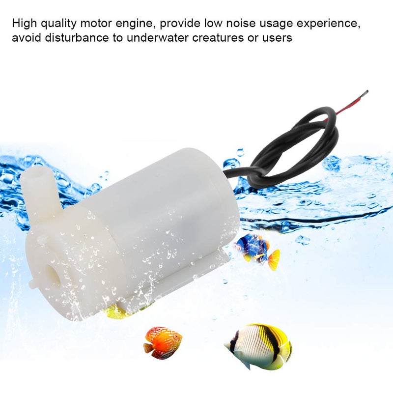 Mini Submersible Water Pump USB Powered For Aquarium Tank Hydroponics - Image 4