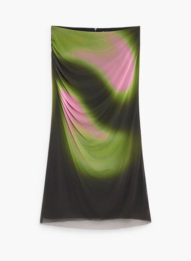 Desigual Multicolour Pencil knit skirt for Women | Best Price UAE