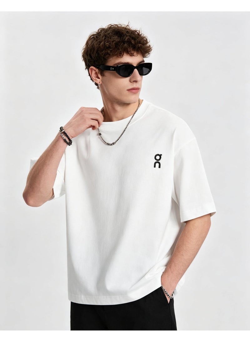 On Classic Sports Style Soft Skin-Friendly Comfortable Casual T-Shirt - Image 2