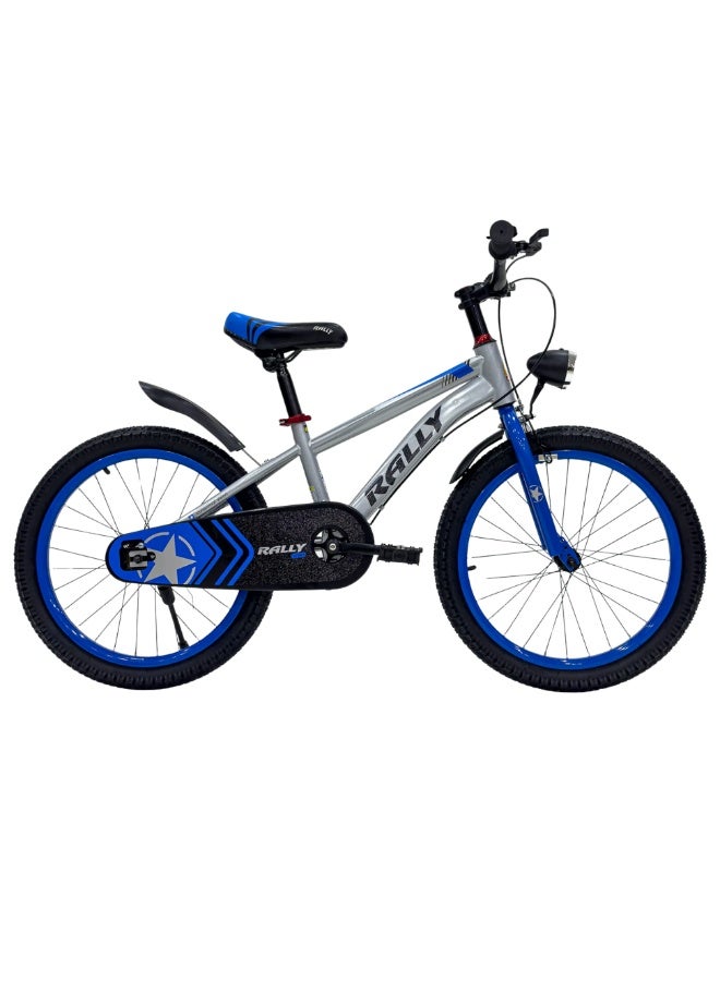 The RALLY Falcon Kids Bicycle 20 Inch P145 | Chain Cover | Bell | Mudguards | Kickstand | Age 7–10 Years