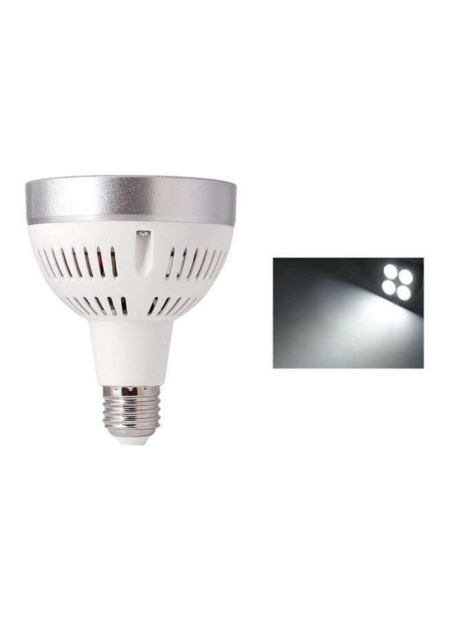 NIBEMINENT LED Bulb Light White/Silver 12x9.5x9.5cm - Image 3