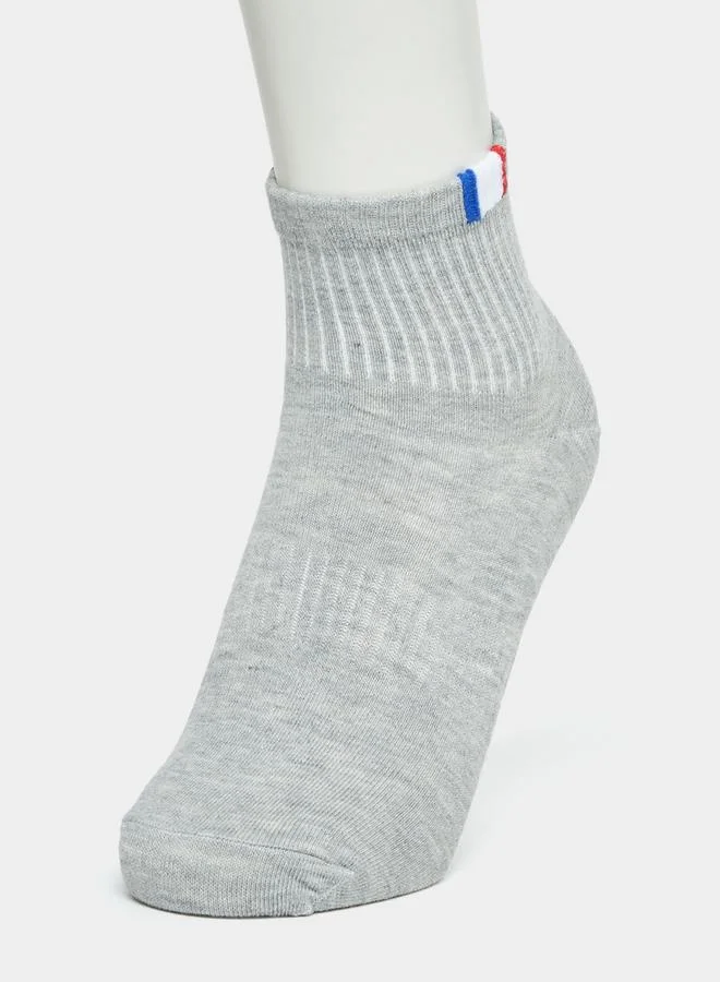ستايلي Styli Pack of 5 - Contrast Accent Socks