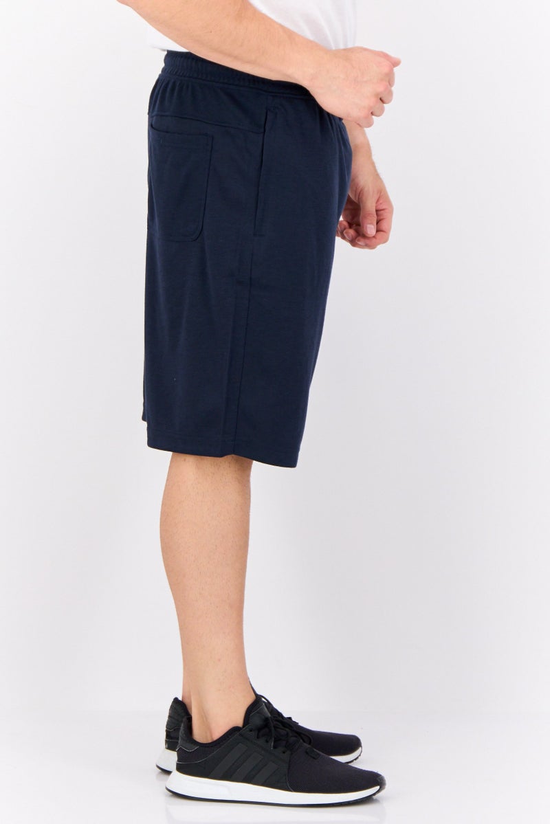 90 Degree By Reflex شورتات تدريب رياضية للرجال مع حبل سحب، لون كحلي - Image 3