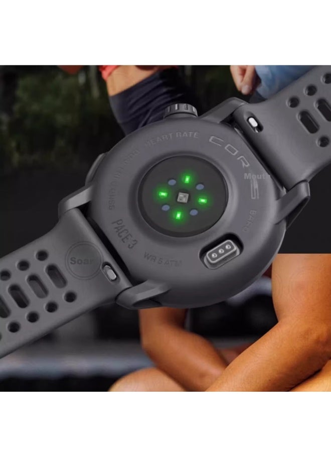 Chensong Silicone Watch Band For Coros Apex2pro/pace2 With High Pace3 Compatibility, 3rd Generation ملحق ساعة ذكية - Image 4