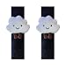 UHANBUT Fluffy Cloud Car Seat Belt Pads Cute Seat Belt Covers for More Comfortable Driving Safety Seatbelt Shoulder Strap Cushion Protect Shoulder and Neck Backpack Shoulder Pad for Kids Adults 2PCS - Image 2