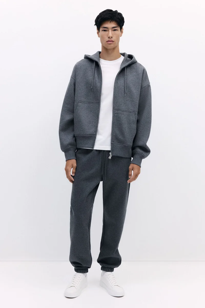 H&M Oversized Fit Zip-through hoodie