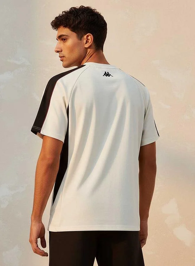 Kappa White Kappa 2 Way Stretch T-shirt for Men | Best Price UAE