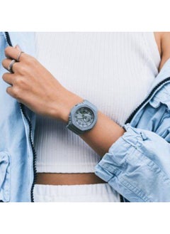 CASIO Casio Analog-Digital Blue Dial Women's Watch-GMA-S2100BA-2A2DR  - Image 3