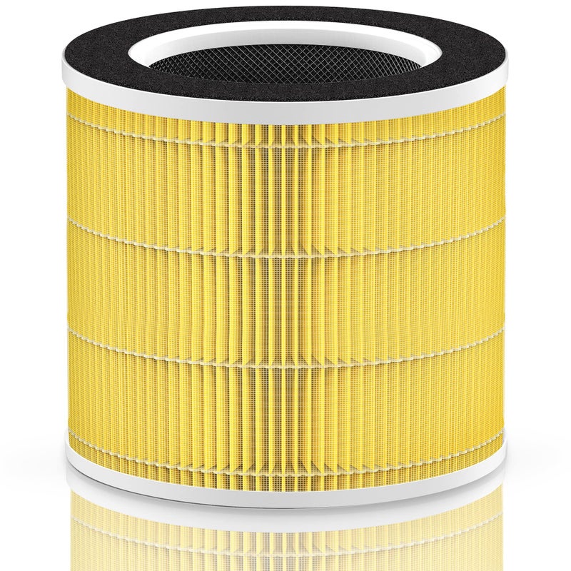 RPAP089F1 RPAP089B Filter Compatible with RENPHO Air Purifier Replacement Filter RPAP089 for RENPHO RPAP089W RPAP089B RPAP089S with H13 True HEPA Especially for Pet Allergy RPAP089F2 1Pack