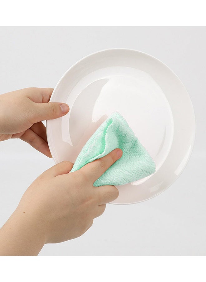 Microfiber Cleaning Cloth Roll - Tear-Away Reusable Paper Towels, Lint-Free, Washable, 30 Sheets for Kitchen, Car, Dishes, and Sensitive Surfaces (Green) - Image 2