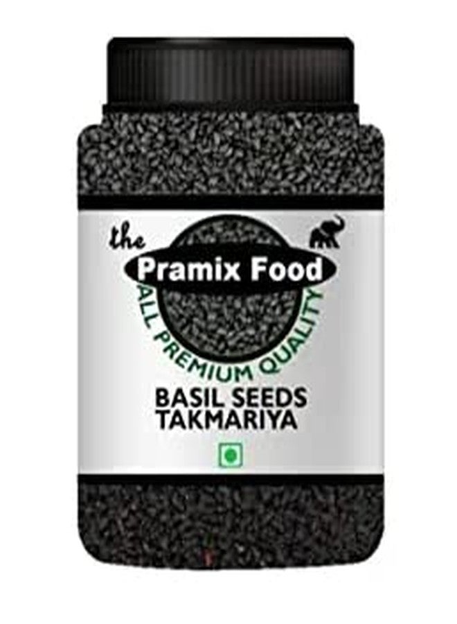 Pramix Premium Basil Seeds | Sabja Seeds | Takmariya, 400g - Image 1