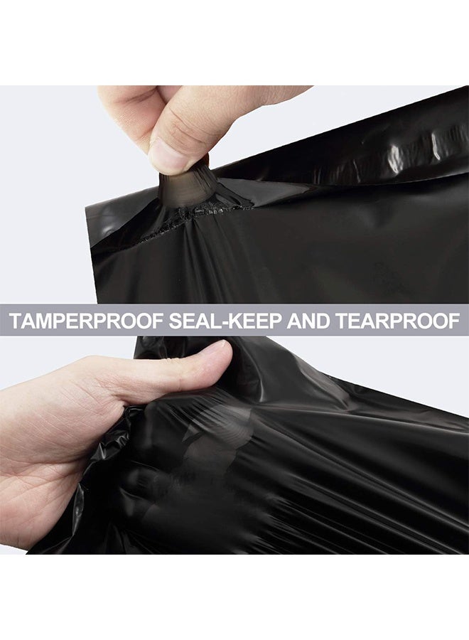 100 عبوة من أكياس البريد المصنوعة من البولي إيثيلين، 6 × 9 بوصة، أكياس شحن صغيرة سوداء، مظاريف بريدية قوية، لاصقة سميكة ذاتية الغلق، مقاومة للماء والتمزق، مناسبة للأعمال البريدية الصغيرة للمجوهرات والمزيد - Image 4