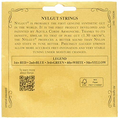 Aquila Cordoba Guitars Aquila 1B Banjo Strings Set - Image 2