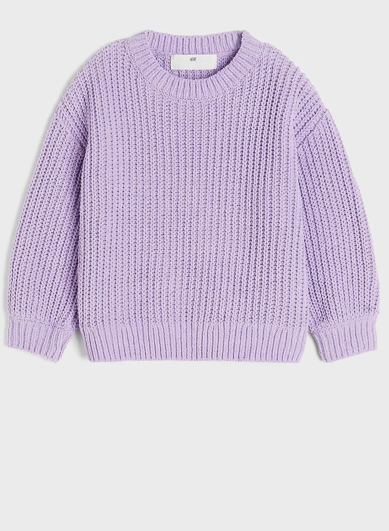 H&M Kids Knitted Chenille Sweater