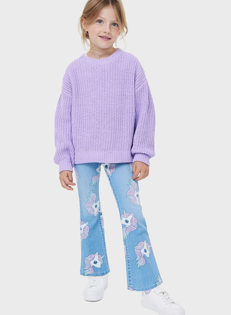 H&M Kids Knitted Chenille Sweater