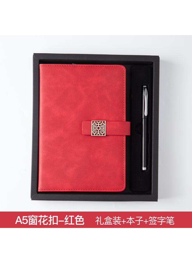 Bluejw A5 Notebook Loose-leaf Simple Easy To Split Notepad Gift Box Suit Hand Ledger Customized Notebook B5 Thick Notebook - Image 1