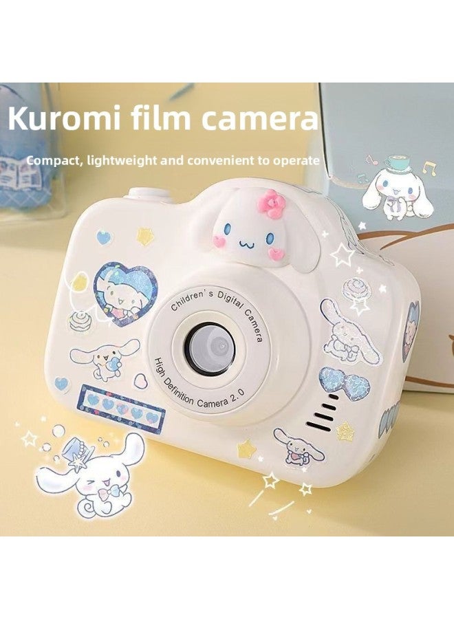 Generic CCD Kulomi Children's Toy Camera Photographable Sanrio Digital Mini Camera Children's Gift-Body Color:Pacha Dog Dual Camera-package 1 8g Can Take About 1600 Pictures  - Image 2