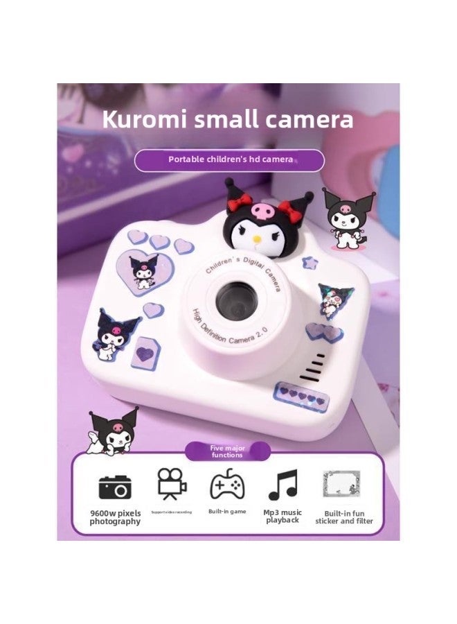 Generic CCD Kulomi Children's Toy Camera Photographable Sanrio Digital Mini Camera Children's Gift-Body Color:Pacha Dog Dual Camera-package 1 8g Can Take About 1600 Pictures  - Image 4