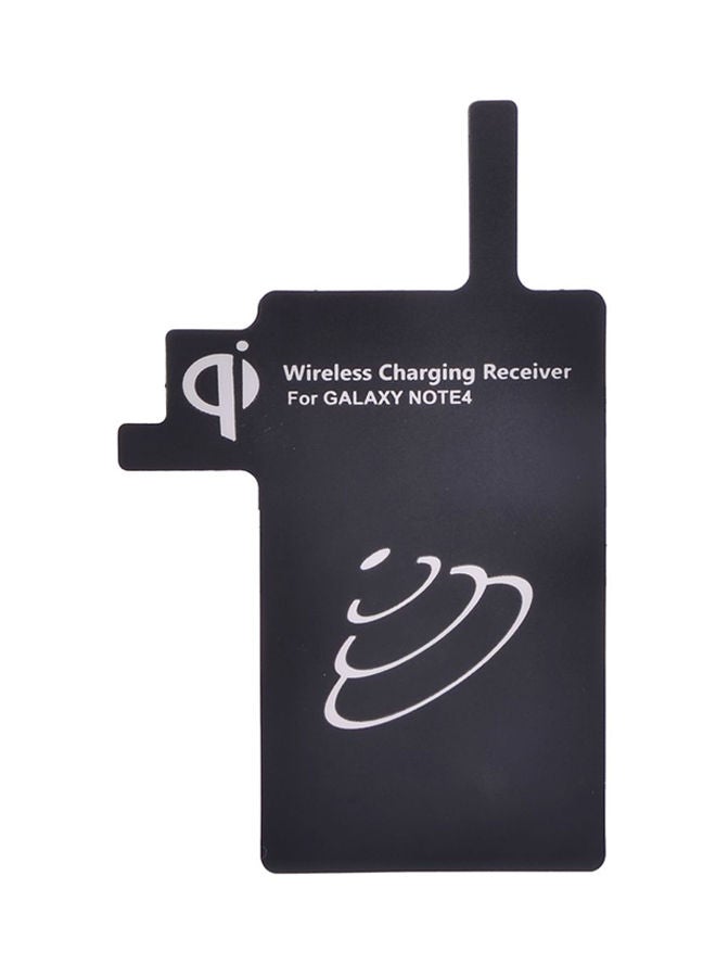 NIBEMINENT Wireless Charging Pad With Receiver For Samsung Galaxy Note 4 Black - Image 3