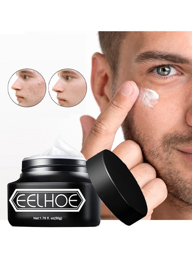 إيلهو كريم مكياج للرجال 50 جرام ، خافي العيوب وتفتيح البشرة ، طبيعي ومنعش ، مقاوم للماء ومقاوم للعرق ، مناسب للاستخدام أثناء المكياج - Image 1