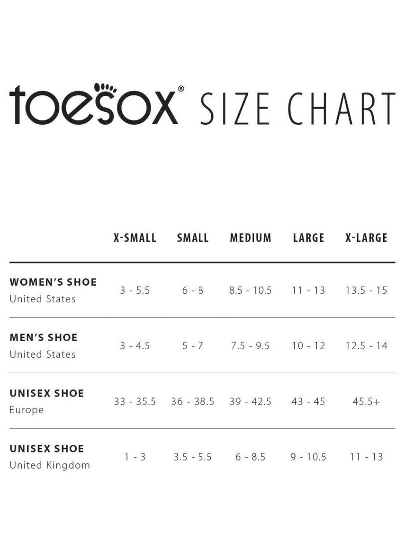 Toesox BELLA HALF TOE L. PURPLE LARGE  - Image 2