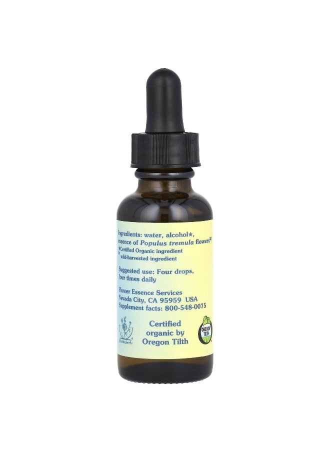 Flower Essence Services Flower Essence Services, Aspen, Flower Essence, 1 fl oz (30 ml)  - Image 2