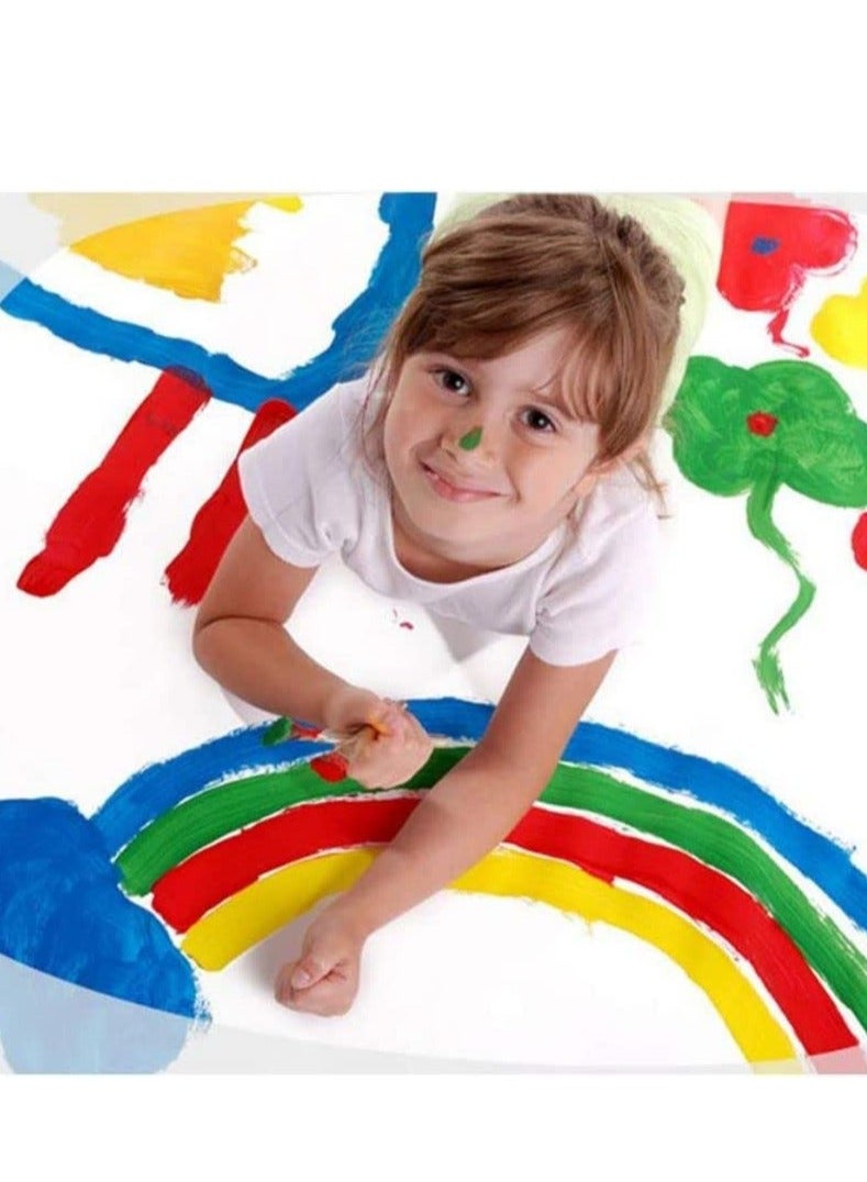 SOLARAE إسفنجات الطلاء للأطفال، إسفنجات الطلاء للأطفال، مجموعات فرش الطلاء الإسفنجية للأطفال، أدوات الرسم والفن للأطفال الصغار، مجموعات الرسم التعليمية للأطفال 30 قطعة - Image 2