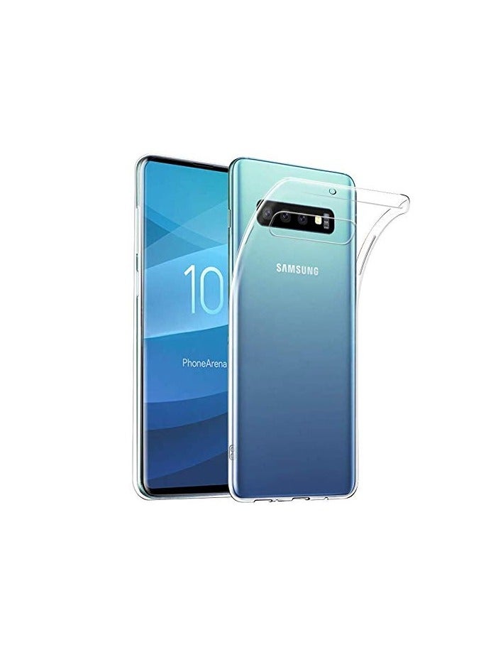 فواتير غطاء شفاف مرن ضد الصدمات لهاتف Samsung Galaxy S10 PLUS – غطاء خلفي نحيف من مادة TPU الشفافة مع زوايا معززة للحماية القصوى - Image 2