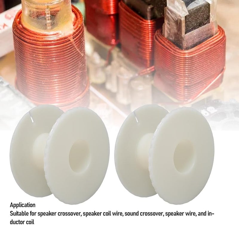 10Pcs 2.36 Inch ABS Speaker Coil Wire Frame Inductor Winder for Sound Crossing - Image 5