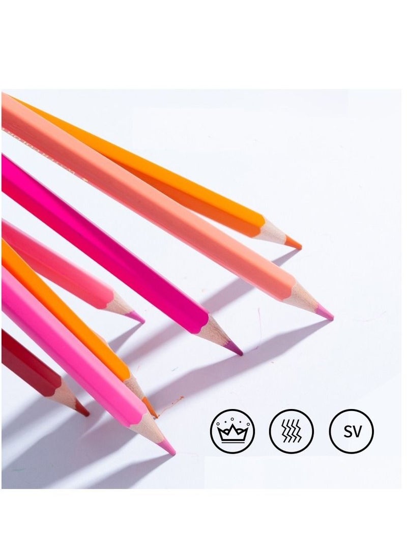 ام اند جي Chenguang 72 Color Premium Watercolor Pencil With Blending Brush Metal Box - No:AWP343B7 - Image 2