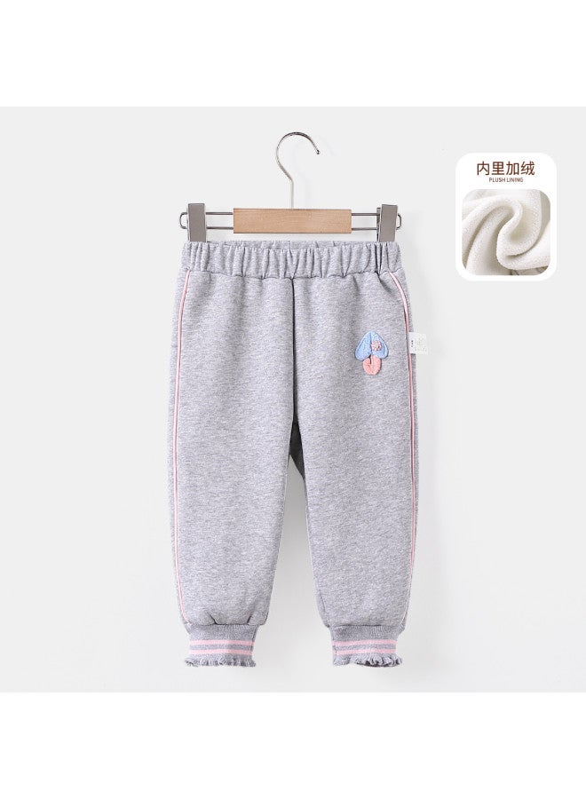 Girls' Baby Autumn And Winter Fashionable Sport Pants Toddler Comfortable Outerwear Long Pants - Image 3