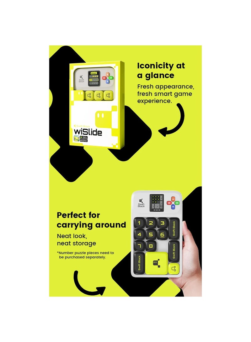 جانكيوب أحجية GAN WiSlide Swift Block مع مجموعة أرقام - Image 5