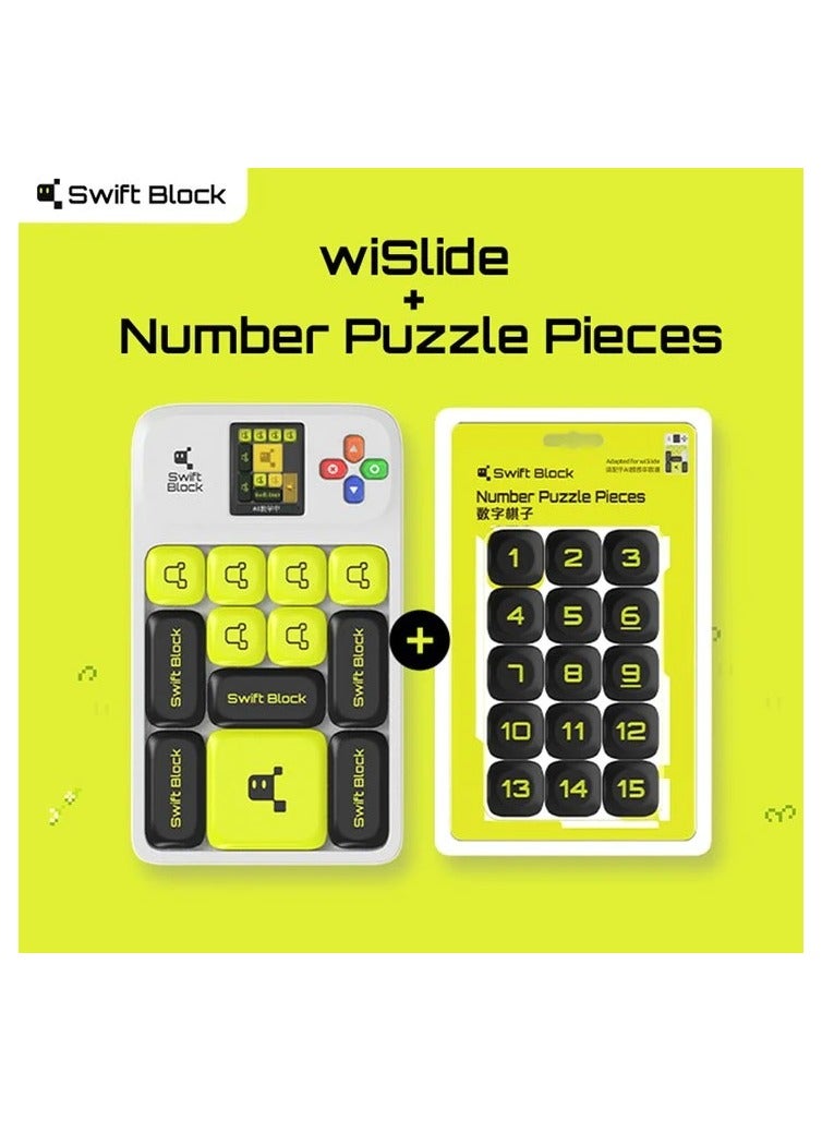 جانكيوب أحجية GAN WiSlide Swift Block مع مجموعة أرقام - Image 2