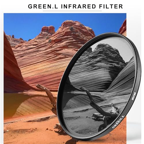Green.l GREENL 77mm Infrared Filter 77mm IR 760nm R76 Filter for Camera Lens - Image 3