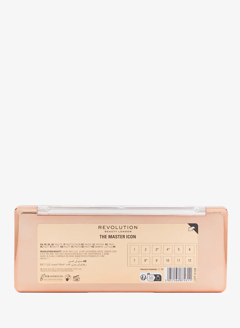 ميكب ريفوليوشن باليت ظلال عيون مات نودز ريفولوشن ذا ماستر آيكون