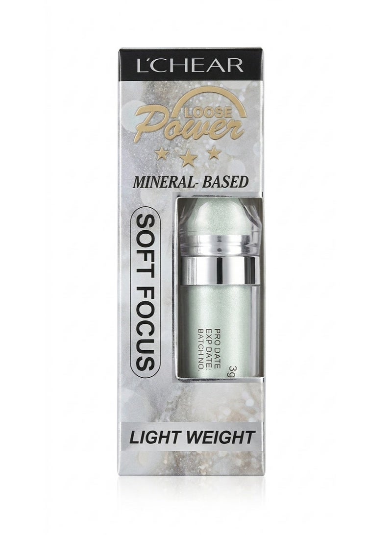 L'CHEAR Loose Power Mineral-Based Powder – Soft Focus Effect, Light Weight Formula for a Flawless Natural Finish. - Image 1