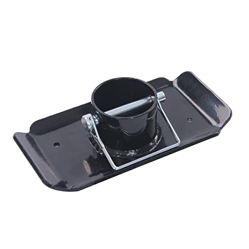 TOWKING 5000lbs Trailer Jack Foot Plate with Pin Base, Black - Image 3